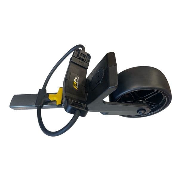 Powakaddy FX Front Wheel Assembly (MAG-LOK) - Gun Metal Tube