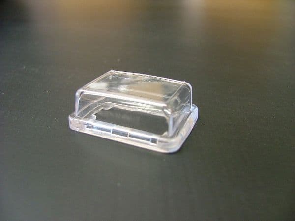 Rubber cover for on/off button