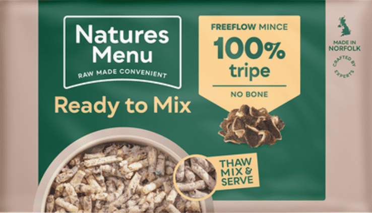 NATURES MENU 2KG FREEFLOW TRIPE