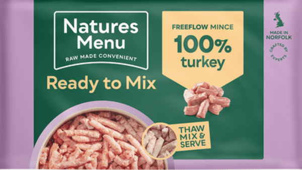 NATURES MENU 2kg Freeflow Turkey