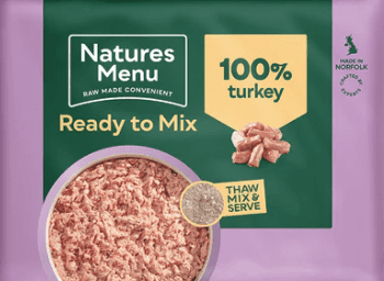 NATURES MENU TURKEY MINCE 12 x 400g