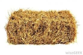 STRAW BALES FOR HIRE – min. order 20 bales : ring or email for prices
