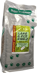 SUPER PREMIUM LAMB & RICE KIBBLE 15 KG