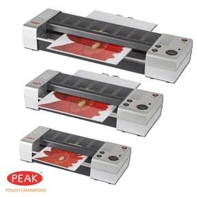 Peak Professional Laminators - A4, A3, A2 **With Free Pack of Pouches**