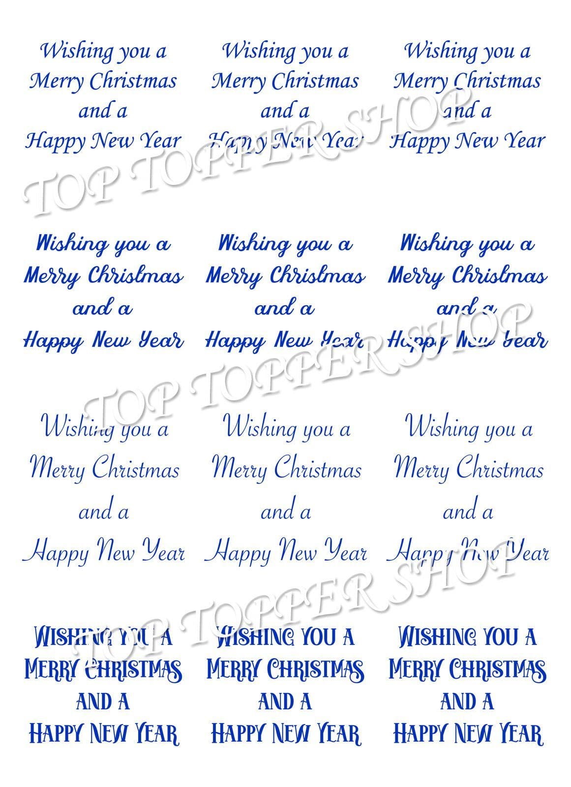 easy peel off transparent verses christmas sentiments choose