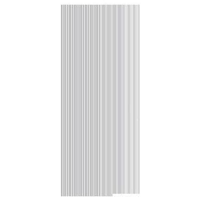 0.7mm 1mm 1.5mm Mixed Width Straight Lines Silver - Katy Sue Peel Off Stickers