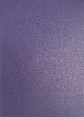 1 A4 SHEET DOUBLE SIDED PEARLESCENT CARD PURPLE - PAYPER BOX BRAND