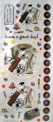 1 SHEET DAISY & DANDELION TRANSFERS - MARSHMALLOW DOES DIY