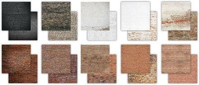 10 Sheets Brick Textures  6