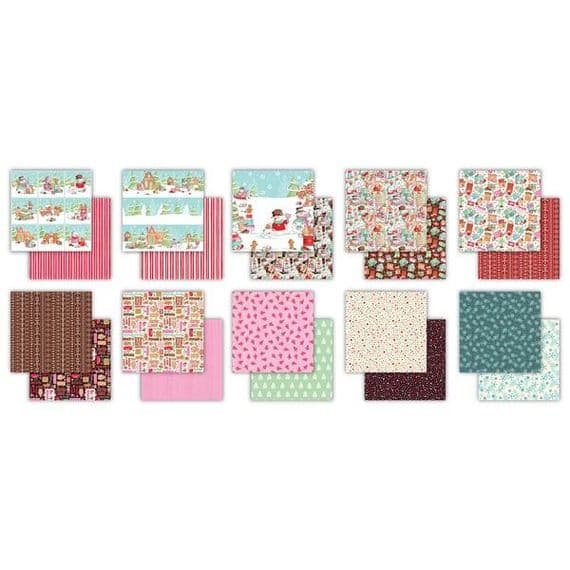 10 Sheets Candy Christmas - 6