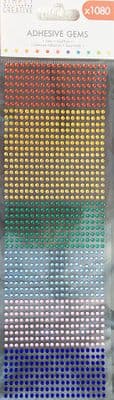 1080 3mm Self Adhesive Gems  Simply Creative