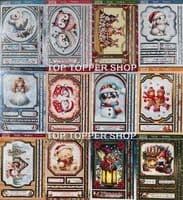 12 A5 Sheets from  - A Cute & Cosy Christmas Hunkydory Whopper Topper Pad