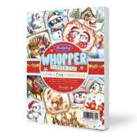 12 A5 Sheets from  - A Cute & Cosy Christmas Hunkydory Whopper Topper Pad