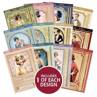 12 A5 Sheets from - Deco Darlings Hunkydory Whopper Topper Pad