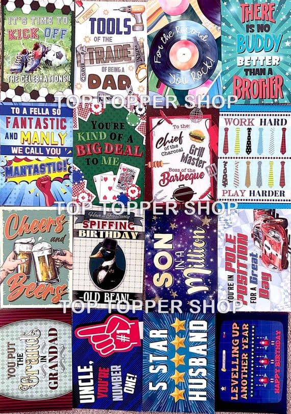 16  A7 Sheets from - All The Gents - Hunkydory Say it with Style Pocket Pad