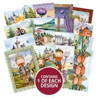 16 A7 Sheets from - Bonnie Scotland Hunkydory Pocket Pad