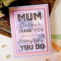 16 A7 Sheets from - Occasions Hunkydory Say it with Style Pocket Pad