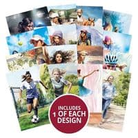 16 A7 Sheets from Sports & Hobbies For Her - Hunkydory Pocket Pad