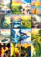 16 A7 Sheets from Sunset Moments Hunkydory Pocket Pad