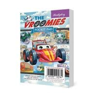 16 A7 Sheets from The Vroomies Hunkydory Pocket Pad