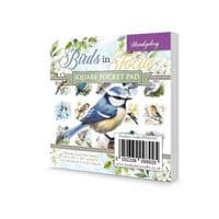 16 Sheets from - Birds in Focus  - Hunkydory  Square Pocket Pad