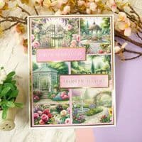 16 Sheets from - Garden of Dreams  Hunkydory  Square Pocket Pad