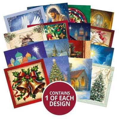 16 sheets from O Holy Night  Hunkydory  Square Pocket Pad