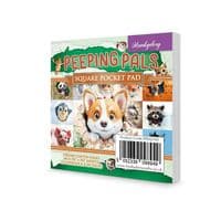 16 Sheets from - Peeping Pals  Hunkydory  Square Pocket Pad