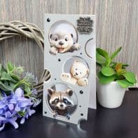 16 Sheets from - Peeping Pals  Hunkydory  Square Pocket Pad