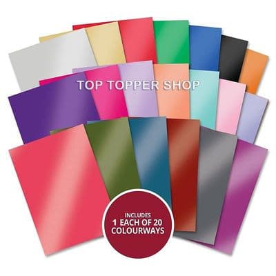 20 Mirri Mats - A7+ - Assorted Colours Hunkydory