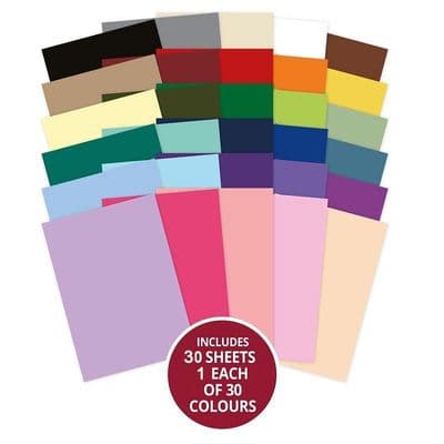 30 A6 Hunkydory Adorable Scorable Mats -  Colour Selection