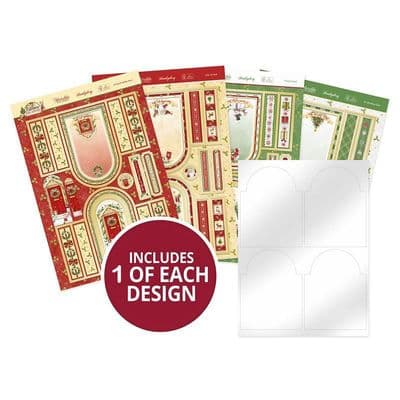 4 Festive Archway - 4 Hunkydory Concept Card Kits