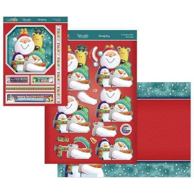 A Christmas Selfie - Hunkydory A Very Merry Christmas Deco-Large Card Kit