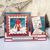 A Christmas Wish - Hunkydory Cutest Christmas 2025  Luxury Christmas Card Toppers