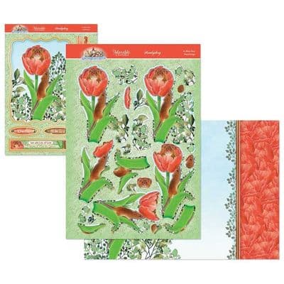A Mice Day - Spring is Here Hunkydory Die Cut Decoupage Kit
