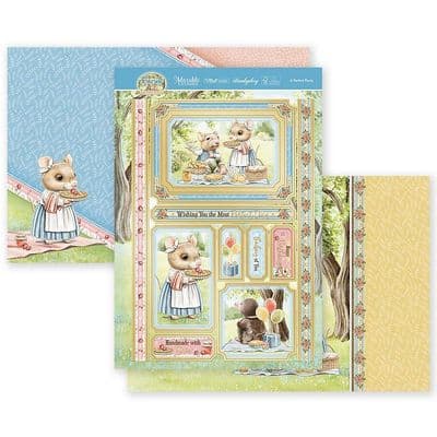 A Perfect Picnic  - By The Riverside Hunkydory  Luxury Cardmaking Topper Set