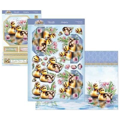 A Quacking Day - Spring is Here Hunkydory Die Cut Decoupage Kit