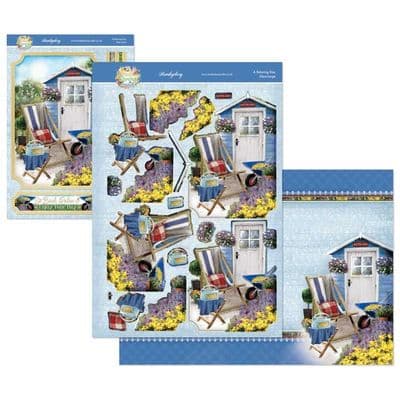 A Relaxing Day - Hello Spring Hunkydory Die Cut Decoupage Kit