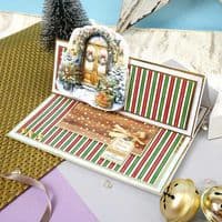 A Warm Winter Welcome - Hunkydory Christmas Time is Here Die Cut Decoupage Topper Sheet