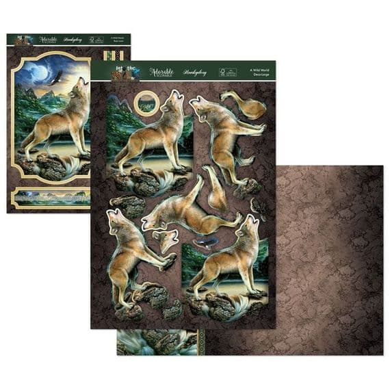A Wild World - Hunkydory Into The Wild  Deco-Large Kit