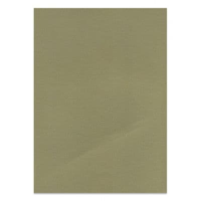 A4 IRIDESCENT ANTIQUE GOLD / SAGE PEARLESCENT CARD 300gsm