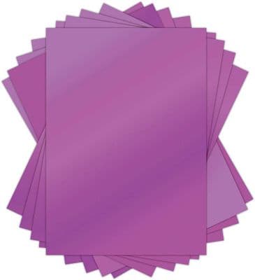 A4 Lilac Mirror Card - Choose 1 Sheet or Pack of 10