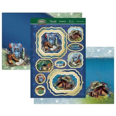 Adventure Awaits - Hunkydory Here's To Him Luxury Topper Kit