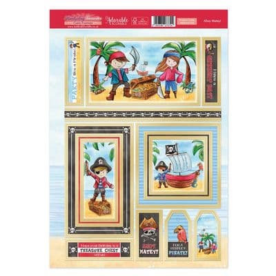 Ahoy Matey! - Hunkydory Favourites Toppers A4 Sheet
