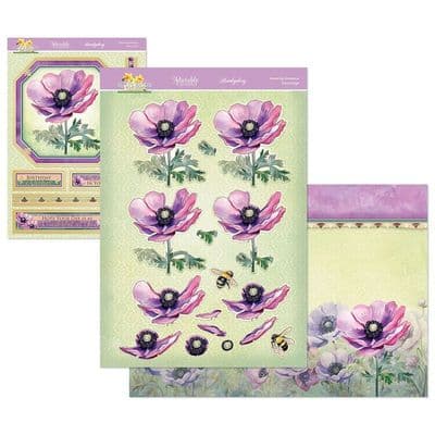 Amazing Anemone - Hunkydory In Full Bloom Floral Delights Deco-Large Kit