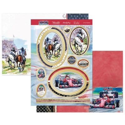 At the Paddock - Hunkydory Sporting Pastimes Luxury Topper Kit