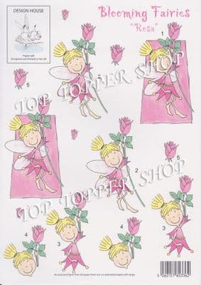 BLOOMING FAIRIES - ROSA DESIGN HOUSE DECOUPAGE