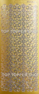 Blossom Gold Peel Off Stickers 454700