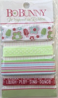 BO-BUNNY WRAPPED IN RIBBON SWEET SUMMER 12 FT