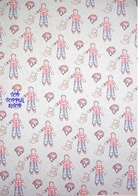 BOYS - SKATER BOY PAPER NATION A4 BACKING PAPER